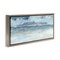 Stupell Industries Abstract Cloudy Ocean Waves Framed Floater Canvas Wall Art